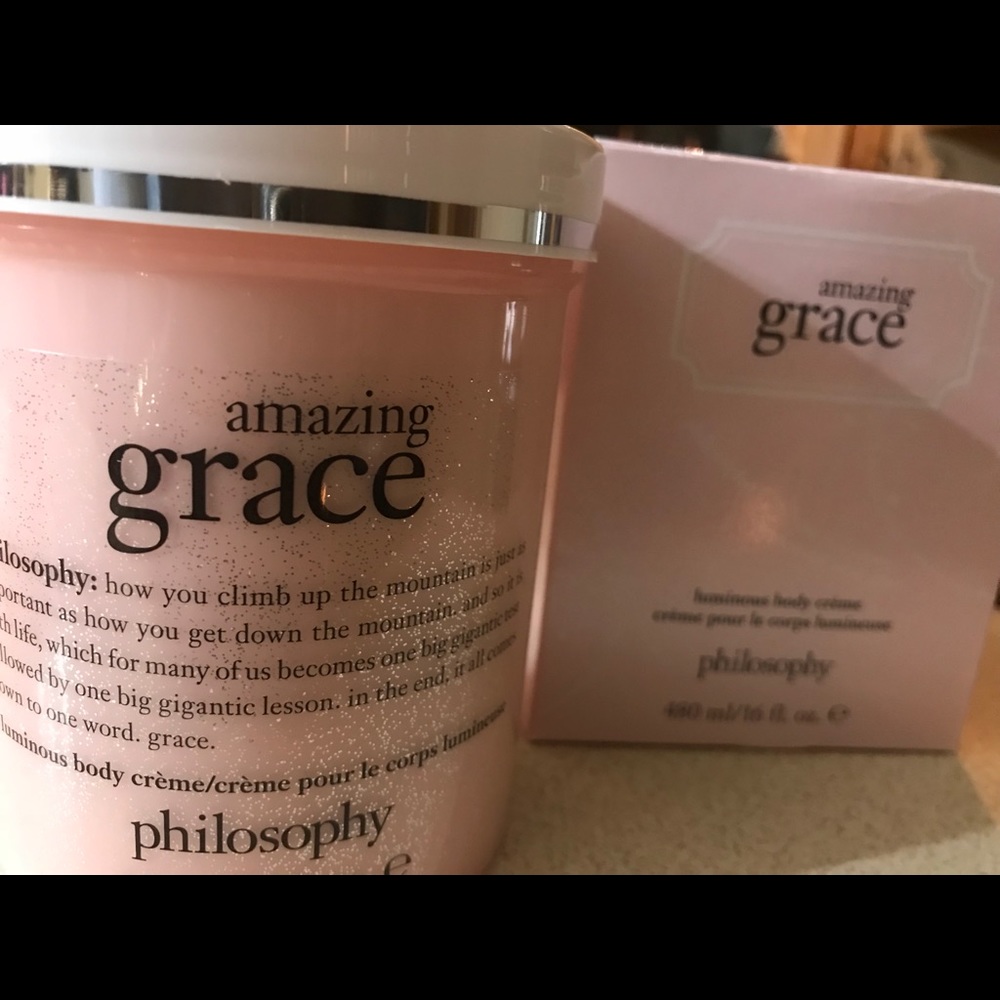 Philosophy luminous body crime/Amazing Grace